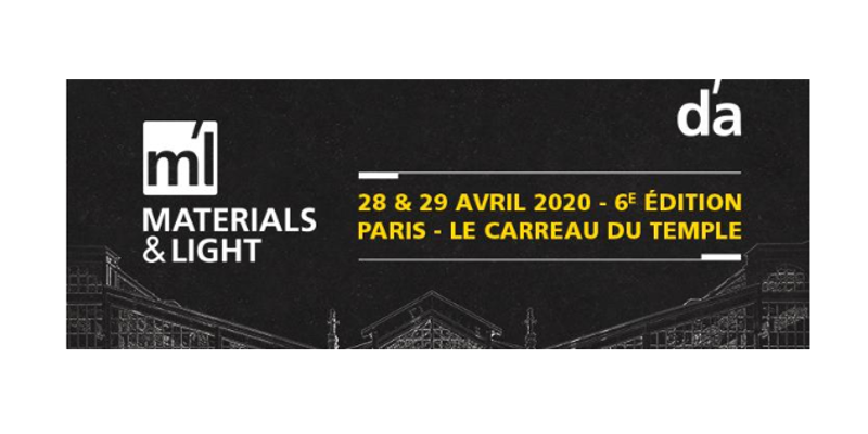 IMAGE exhibits at Materials & Light in Paris